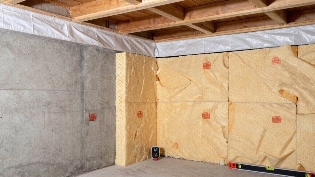 rim joist air sealing insulation