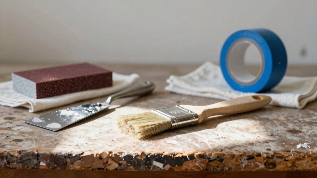 sandpaper scraper brush roller