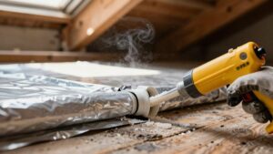 seal attic before insulating