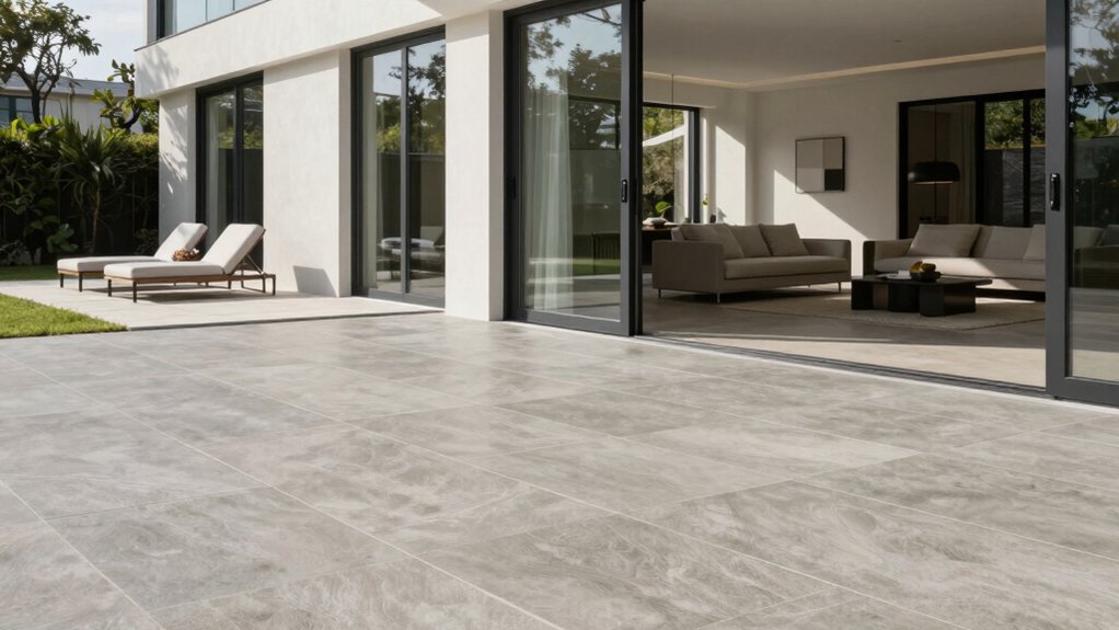 seamless indoor outdoor porcelain tiles