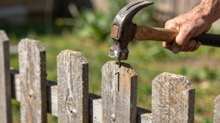 set posts install pickets
