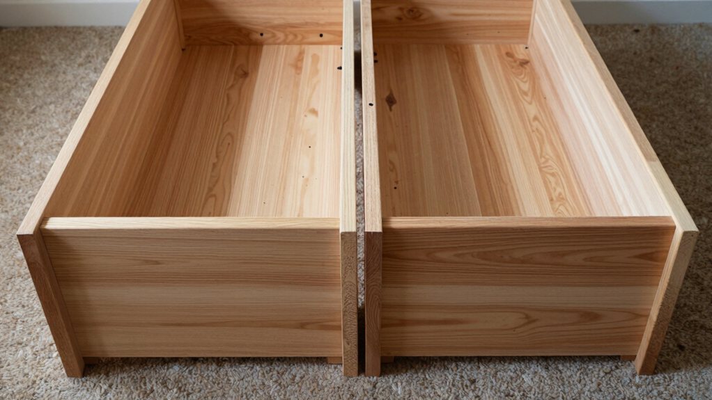split half lap platform bed