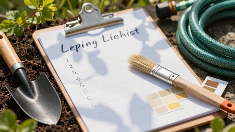 spring home maintenance checklist