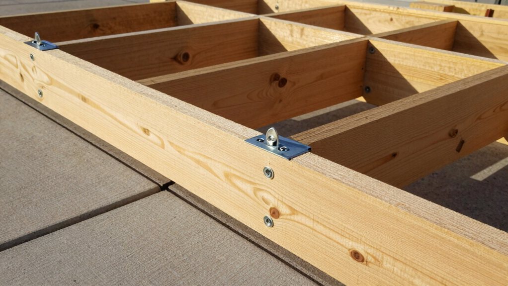 square frame compacted gravel