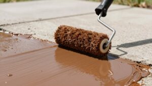 stain and seal concrete