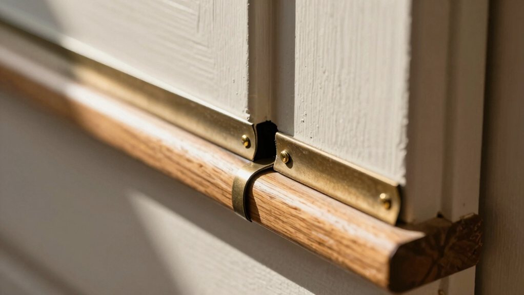 stop drafts with weatherstripping
