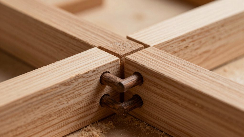 strong precise dowel joinery