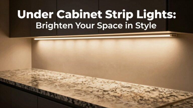stylish under cabinet led lighting