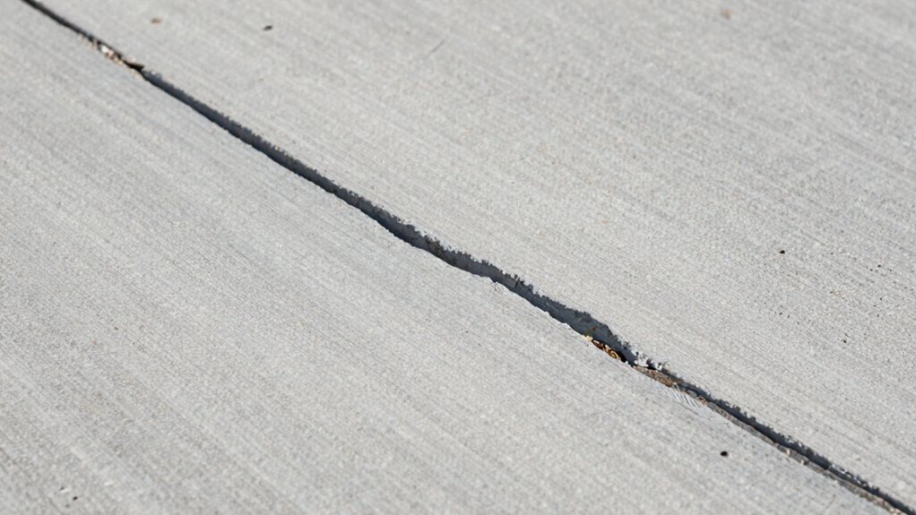 textured concrete patch finishing
