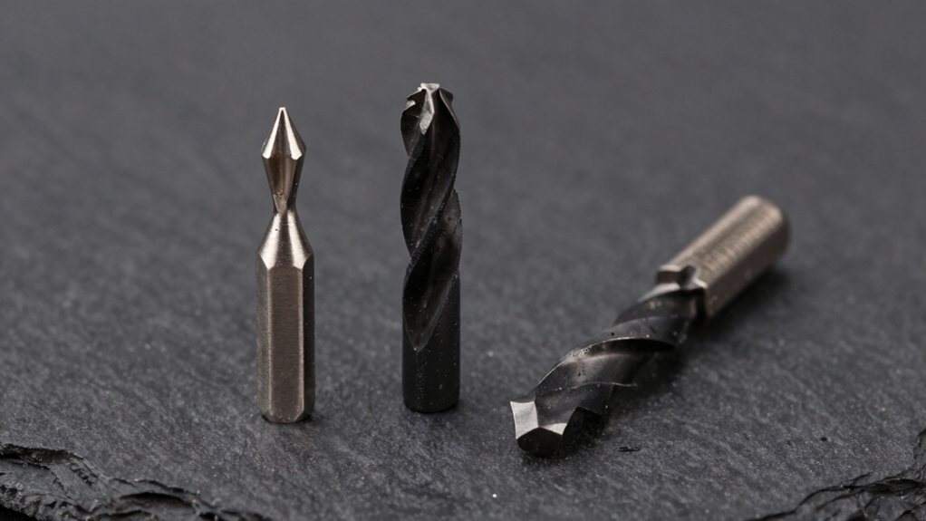 tip flutes cutting edges