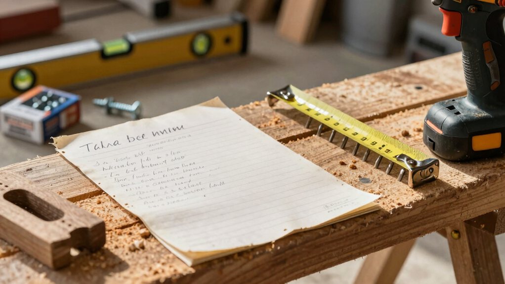 tools lumber safety equipment