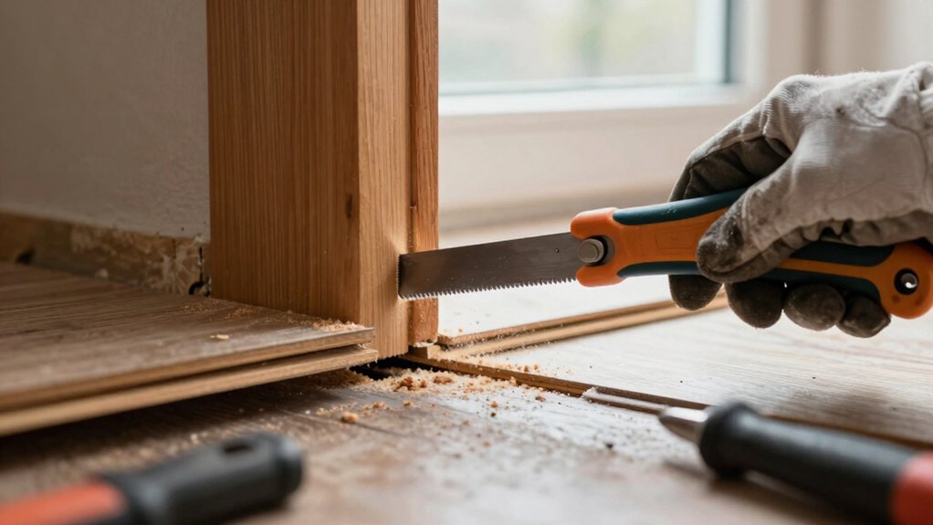undercut doorjambs for flooring