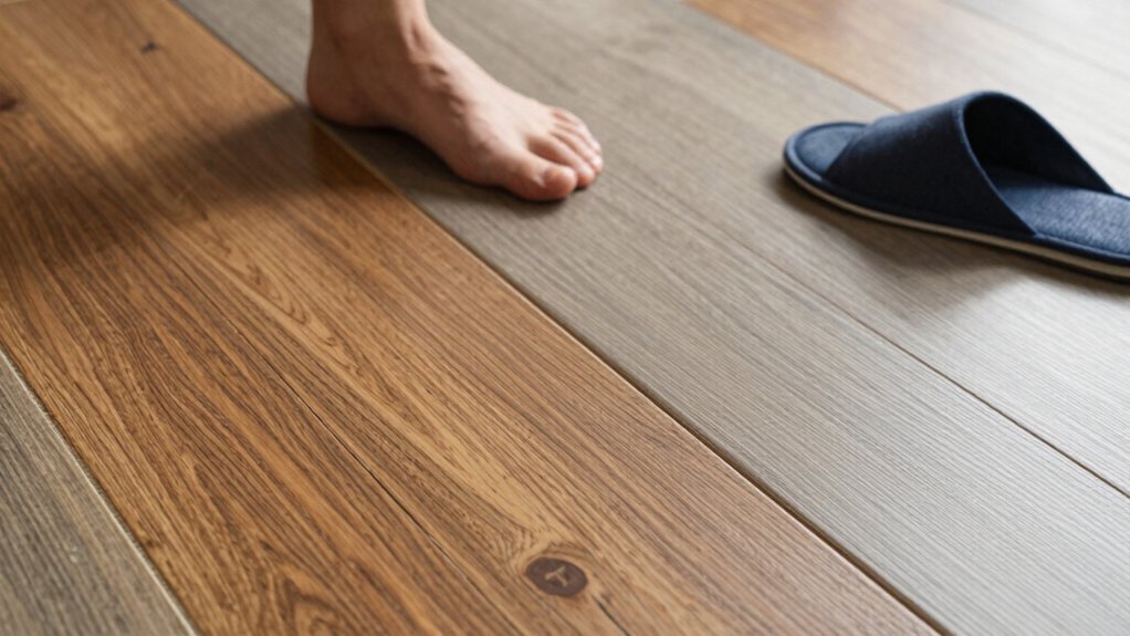underlayment makes floors warmer