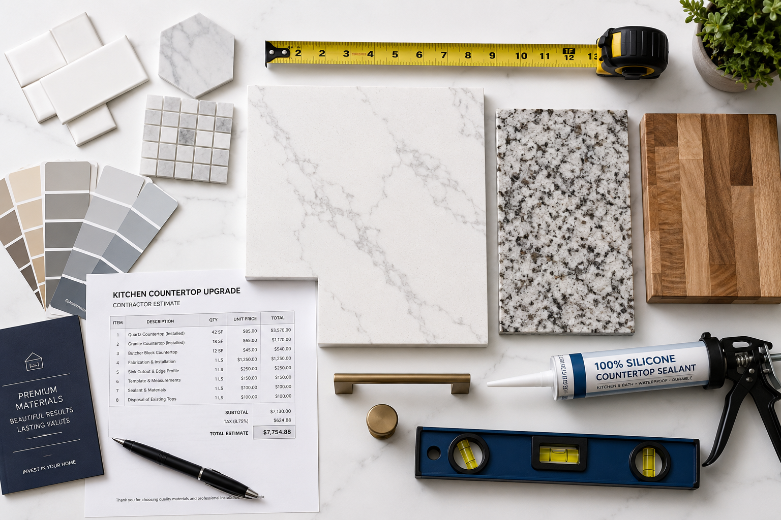 Countertop Replacement: Where to Invest