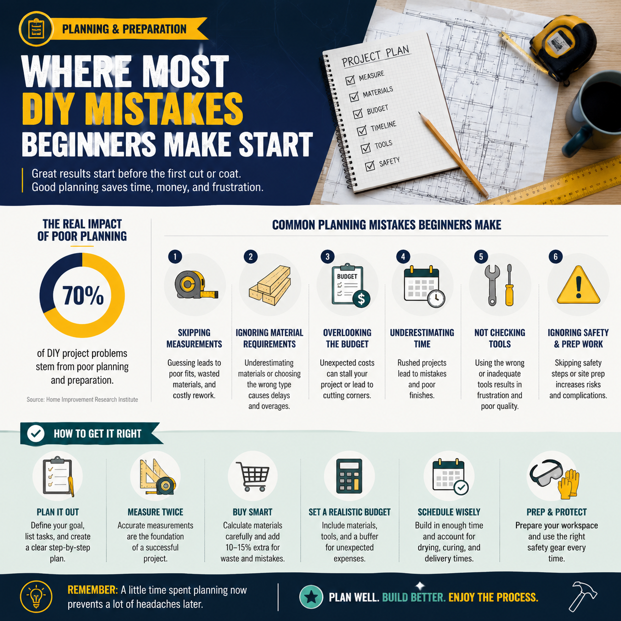 Execution Errors: DIY Mistakes Beginners Make During the Work