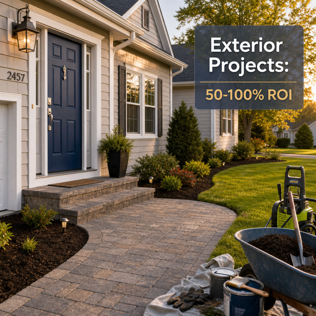 Exterior Home Improvement Projects Add Value