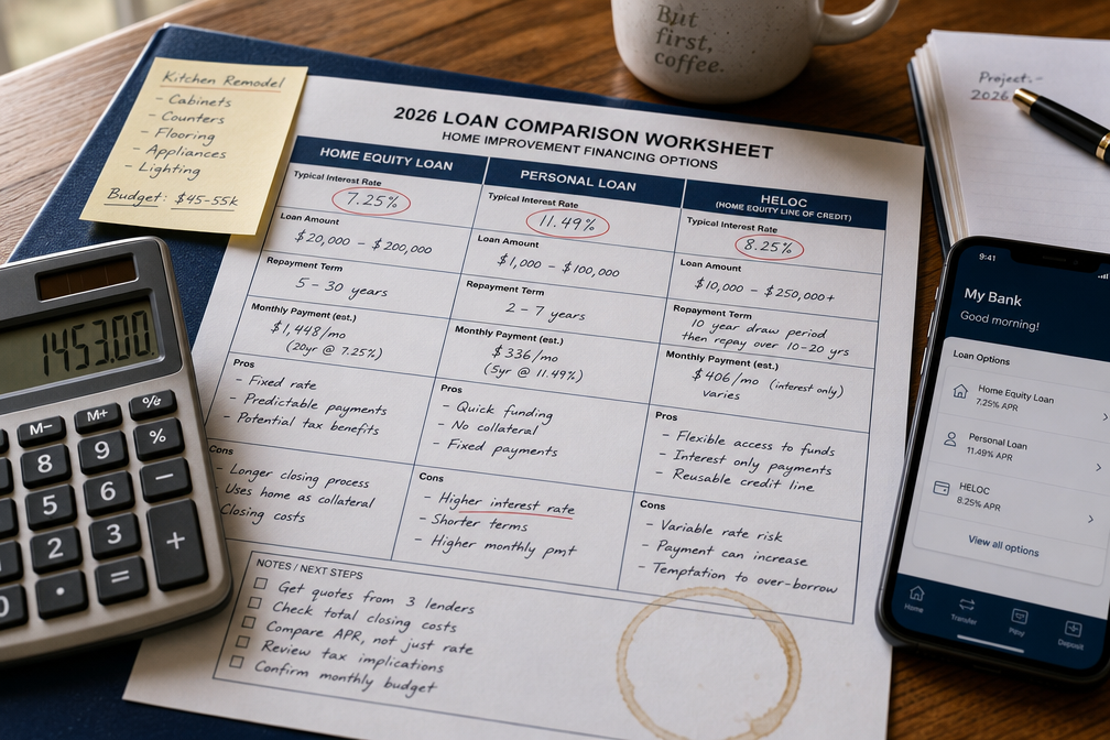 Personal Loans for Home Improvement
