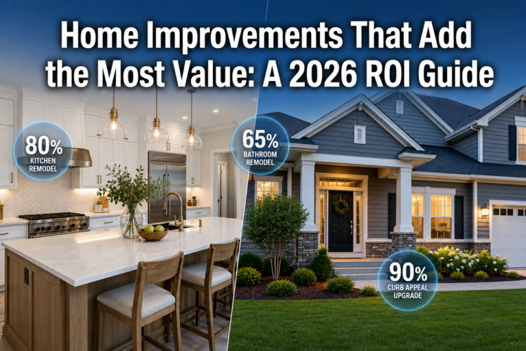 Home Improvement Projects Add Value: A 2026 ROI Guide