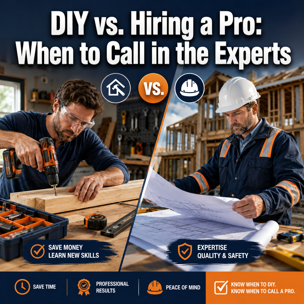 DIY vs Hiring a Contractor: When to Call in the Experts