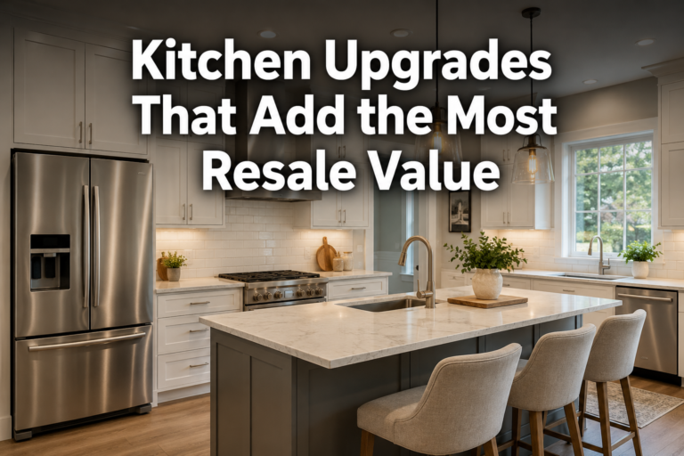 Kitchen Upgrades for Resale Value: What Actually Pays Off in 2026